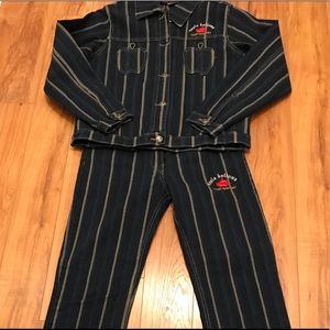 Apple Bottom Blue Jean & Jacket